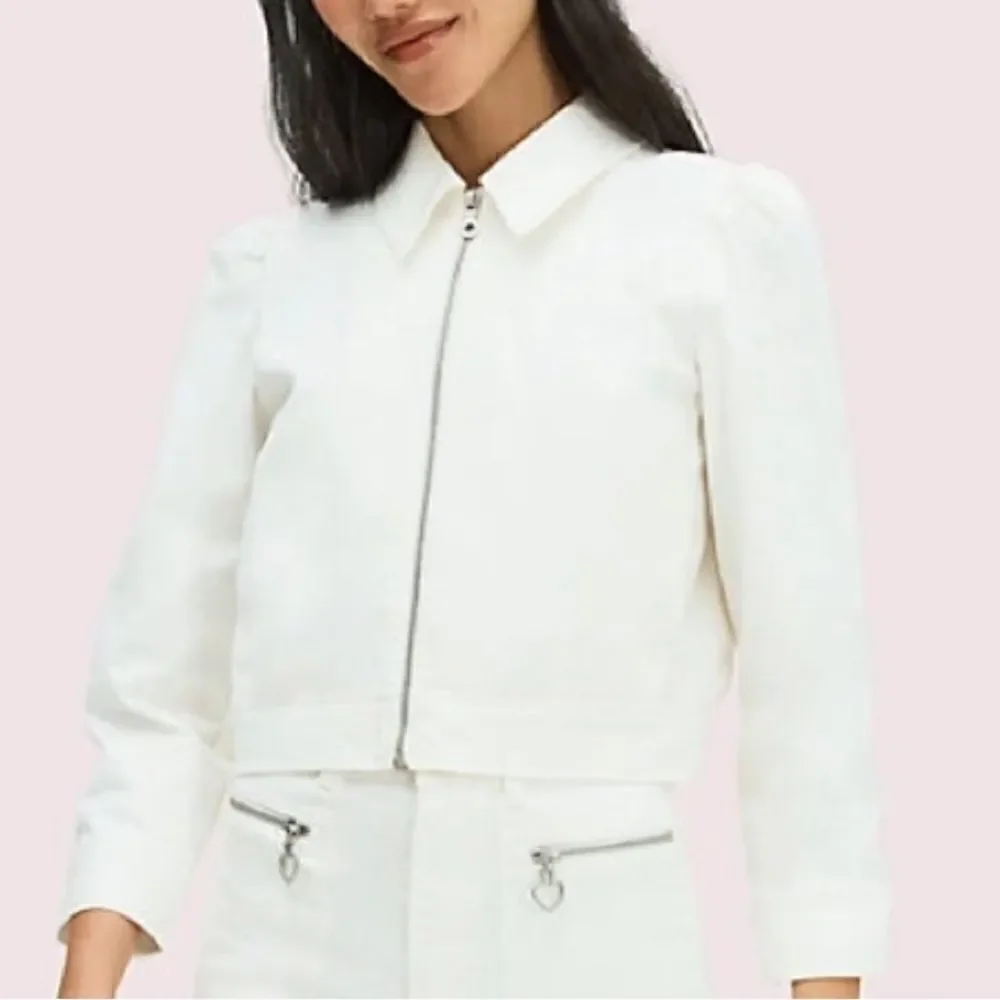 Kate Spade Cropped Denim Jacket